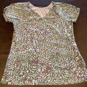 Grey’s Anatomy nursing scrub top M